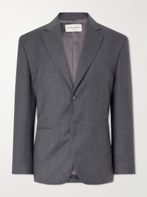 Melvyn Wool, Cashmere and Silk-Blend Suit Jacket
