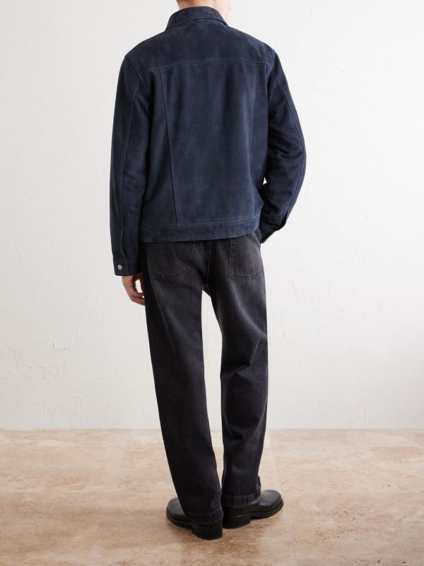 Loki Suede Jacket - BK Loki Suede Jacket - BK
