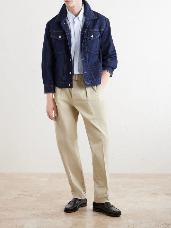 Striped Cotton Oxford Shirt - OU