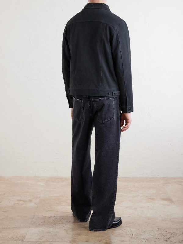 Liam Suede Jacket - BK Liam Suede Jacket - BK