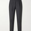 Drew Tapered Pleated Wool Trousers Drew Tapered Pleated Wool Trousers