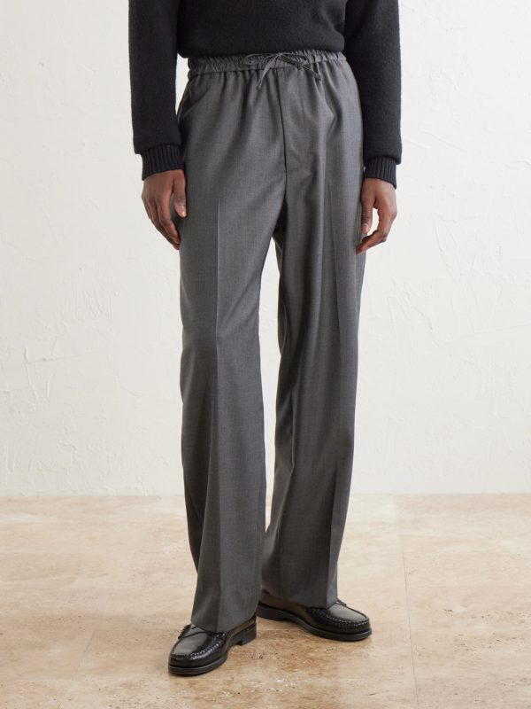 Nilson Straight-Leg Wool, Cashmere and Silk-Blend Suit Trousers - FR