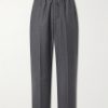 Nilson Straight-Leg Wool, Cashmere and Silk-Blend Suit Trousers