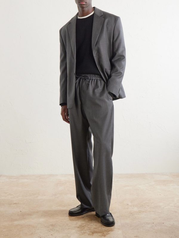 Nilson Straight-Leg Wool, Cashmere and Silk-Blend Suit Trousers - OU
