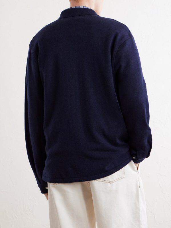 Gareth Wool and Cashmere-Blend Cardigan - BK Gareth Wool and Cashmere-Blend Cardigan - BK