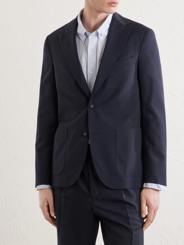 Arthus Wool-Fresco Suit Jacket - FR