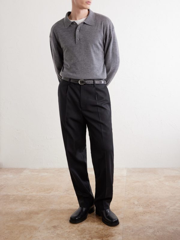 Bay Merino Wool Polo Shirt - OU