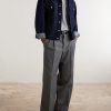 + Bill Nighy Merino Wool Polo Shirt - OU + Bill Nighy Merino Wool Polo Shirt - OU