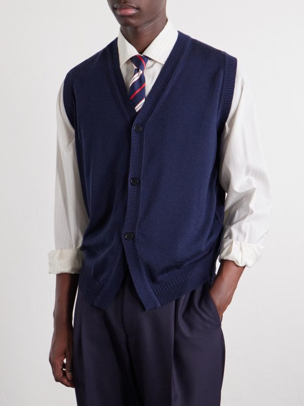 + Bill Nighy Merino Wool Vest - FR + Bill Nighy Merino Wool Vest - FR