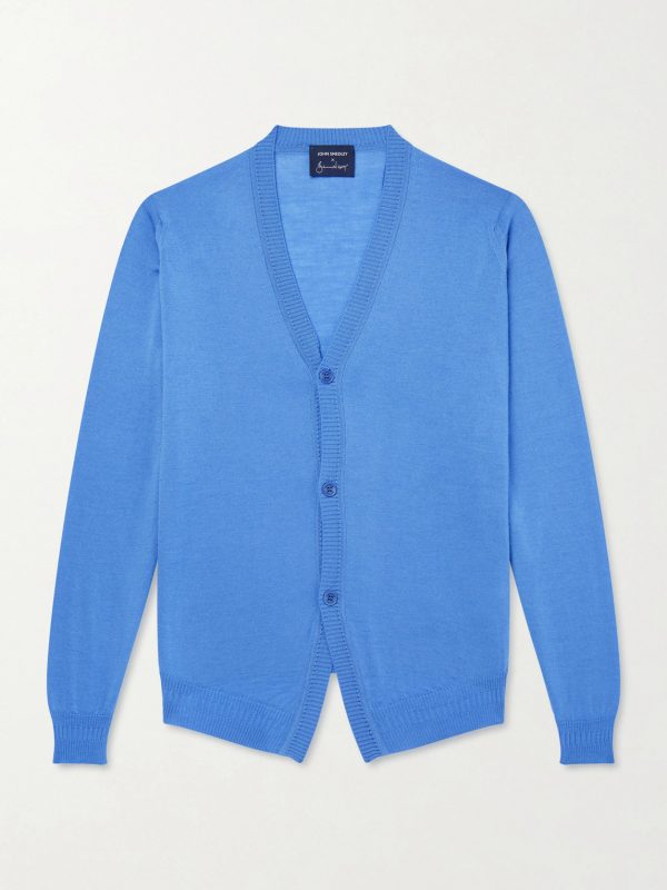 + Bill Nighy Merino Wool Cardigan + Bill Nighy Merino Wool Cardigan