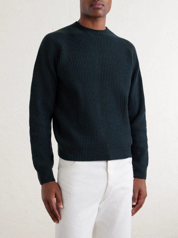 + Bill Nighy Cashmere and Wool-Blend Sweater - FR + Bill Nighy Cashmere and Wool-Blend Sweater - FR