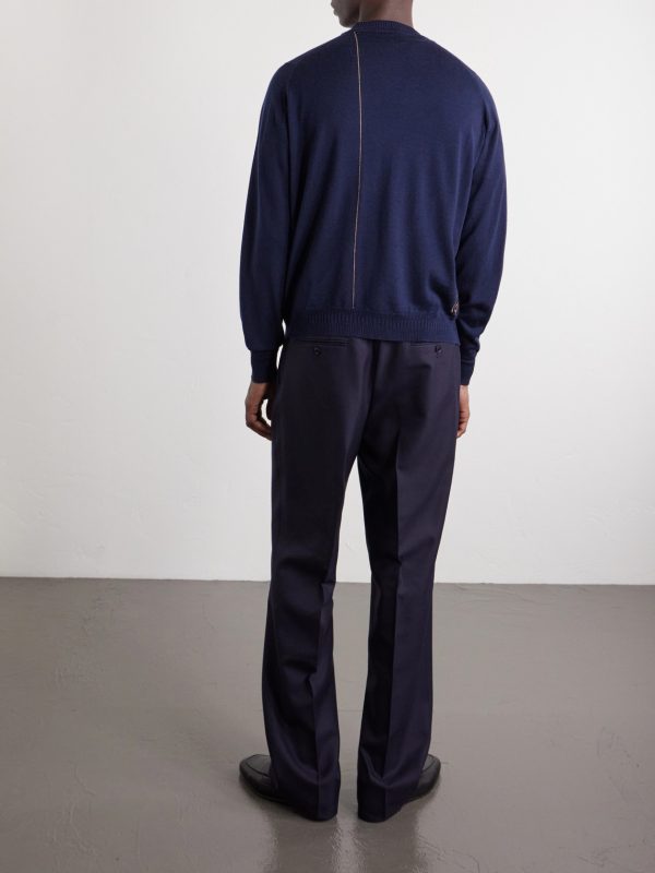 + Bill Nighy Merino Wool Cardigan - BK + Bill Nighy Merino Wool Cardigan - BK