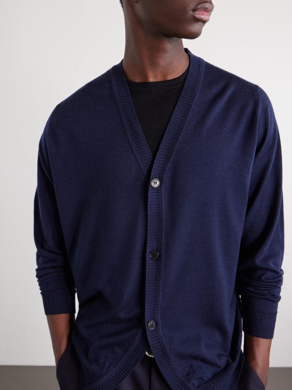 + Bill Nighy Merino Wool Cardigan - E1 + Bill Nighy Merino Wool Cardigan - E1