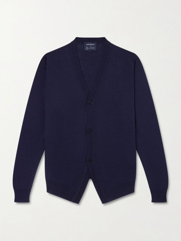 + Bill Nighy Merino Wool Cardigan + Bill Nighy Merino Wool Cardigan
