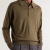 + Bill Nighy Merino Wool Polo T-Shirt - FR + Bill Nighy Merino Wool Polo T-Shirt - FR