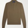 + Bill Nighy Merino Wool Polo T-Shirt + Bill Nighy Merino Wool Polo T-Shirt