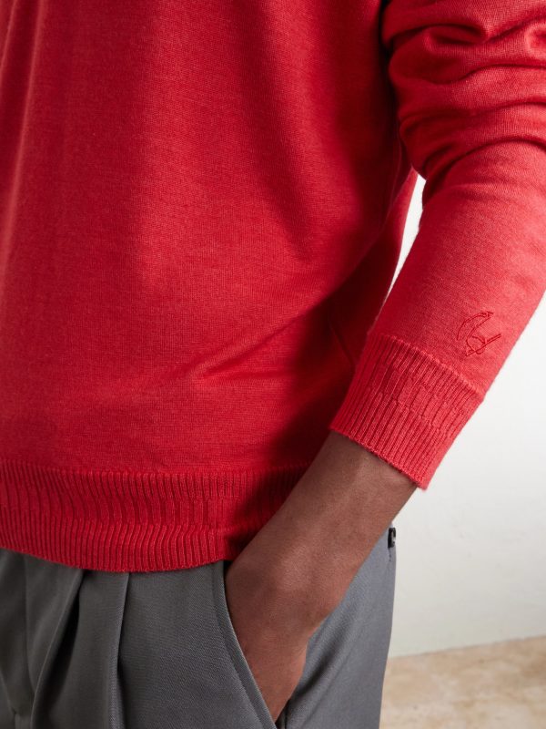+ Bill Nighy Cashmere and Silk-Blend Polo T-Shirt - CU + Bill Nighy Cashmere and Silk-Blend Polo T-Shirt - CU