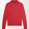 + Bill Nighy Cashmere and Silk-Blend Polo T-Shirt + Bill Nighy Cashmere and Silk-Blend Polo T-Shirt