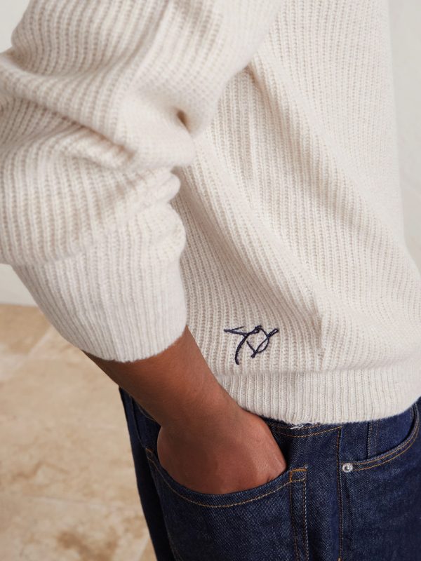 + Bill Nighy Cashmere and Wool-Blend Sweater - CU