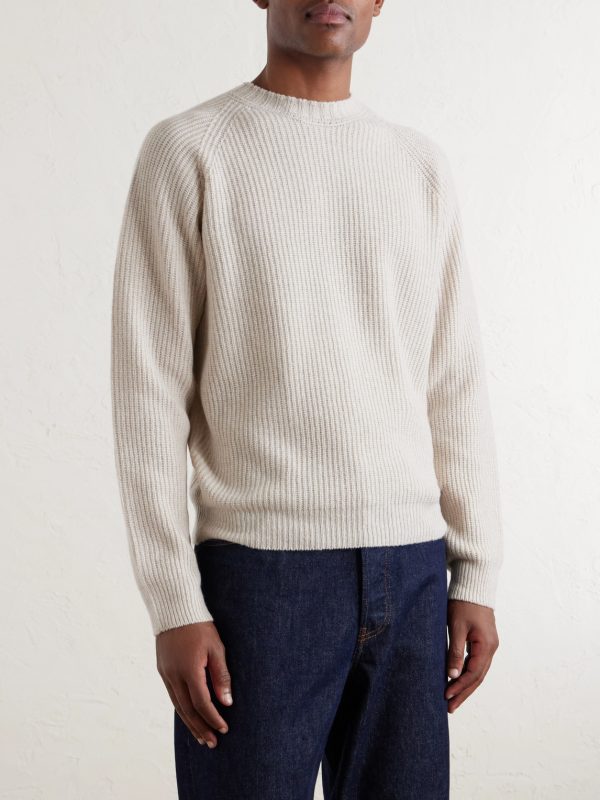 + Bill Nighy Cashmere and Wool-Blend Sweater - FR