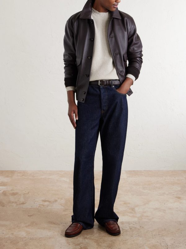 + Bill Nighy Cashmere and Wool-Blend Sweater - OU