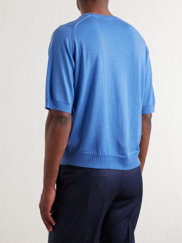 + Bill Nighy Merino Wool T-Shirt - BK