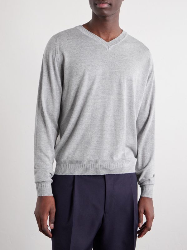 + Bill Nighy Merino Wool Sweater - FR + Bill Nighy Merino Wool Sweater - FR