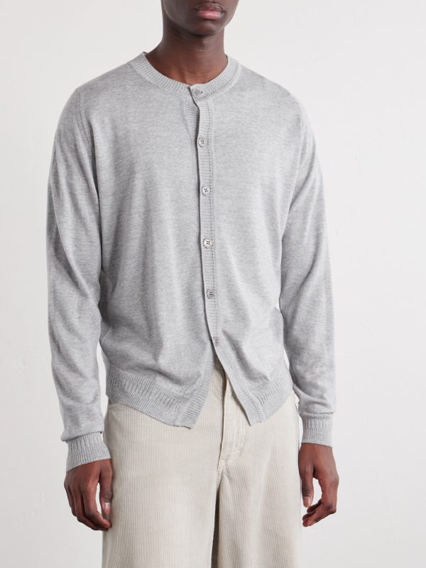 + Bill Nighy Merino Wool Cardigan - FR + Bill Nighy Merino Wool Cardigan - FR