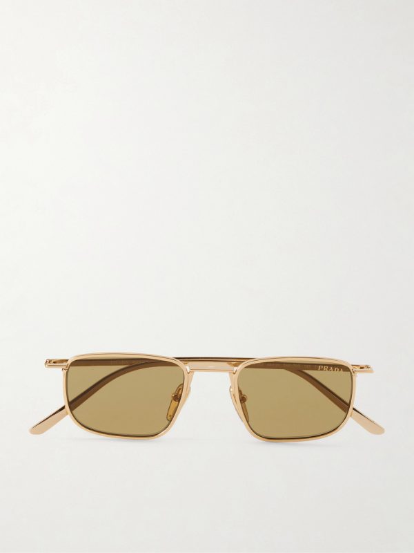 Square-Frame Gold-Tone Sunglasses Square-Frame Gold-Tone Sunglasses