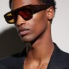 Square-Frame Acetate Sunglasses - OU