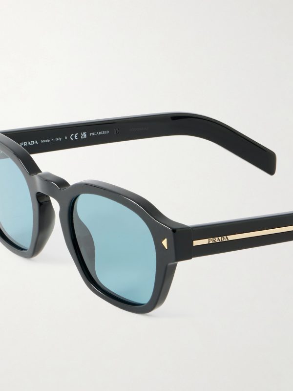 Round-Frame Acetate Sunglasses - CU Round-Frame Acetate Sunglasses - CU