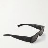 Square-Frame Acetate Sunglasses - FR Square-Frame Acetate Sunglasses - FR