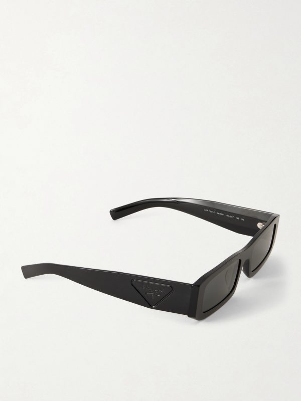 Square-Frame Acetate Sunglasses - FR Square-Frame Acetate Sunglasses - FR