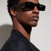 Square-Frame Acetate Sunglasses - OU Square-Frame Acetate Sunglasses - OU