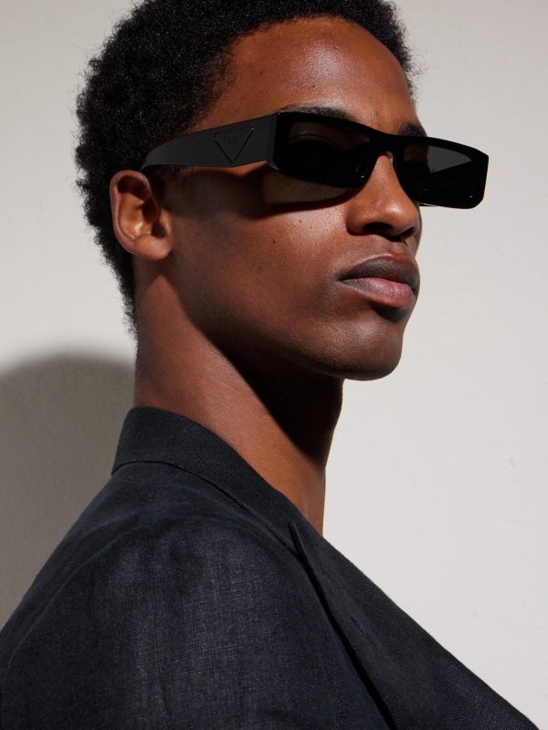 Square-Frame Acetate Sunglasses - OU Square-Frame Acetate Sunglasses - OU