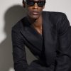 Square-Frame Acetate Sunglasses - BK Square-Frame Acetate Sunglasses - BK