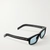 Square-Frame Acetate Sunglasses - FR Square-Frame Acetate Sunglasses - FR