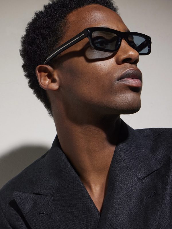 Square-Frame Acetate Sunglasses - OU Square-Frame Acetate Sunglasses - OU