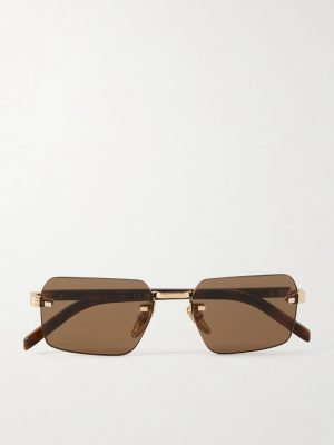 Square-Frame Gold-Tone Sunglasses Square-Frame Gold-Tone Sunglasses