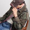 Embellished Printed Cotton-Twill Bomber Jacket - CU Embellished Printed Cotton-Twill Bomber Jacket - CU