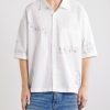 Scribble Cotton-Blend Poplin Shirt - FR Scribble Cotton-Blend Poplin Shirt - FR
