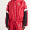 Logo-Embroidered Striped Nylon Jacket - FR Logo-Embroidered Striped Nylon Jacket - FR