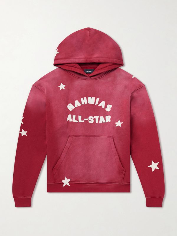 All Star Printed Cotton-Jersey Hoodie