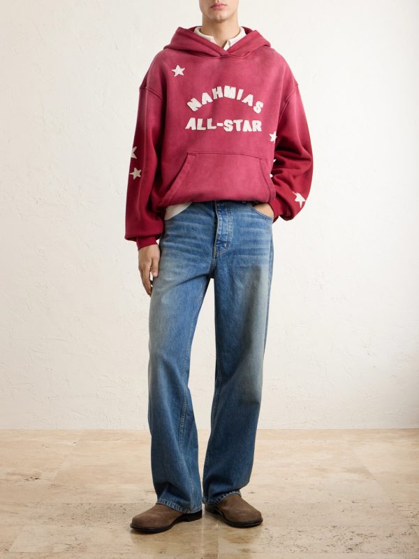 All Star Printed Cotton-Jersey Hoodie - OU