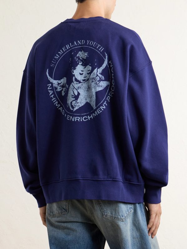 Youth Enrichment Logo-Print Cotton-Jersey Sweatshirt - BK