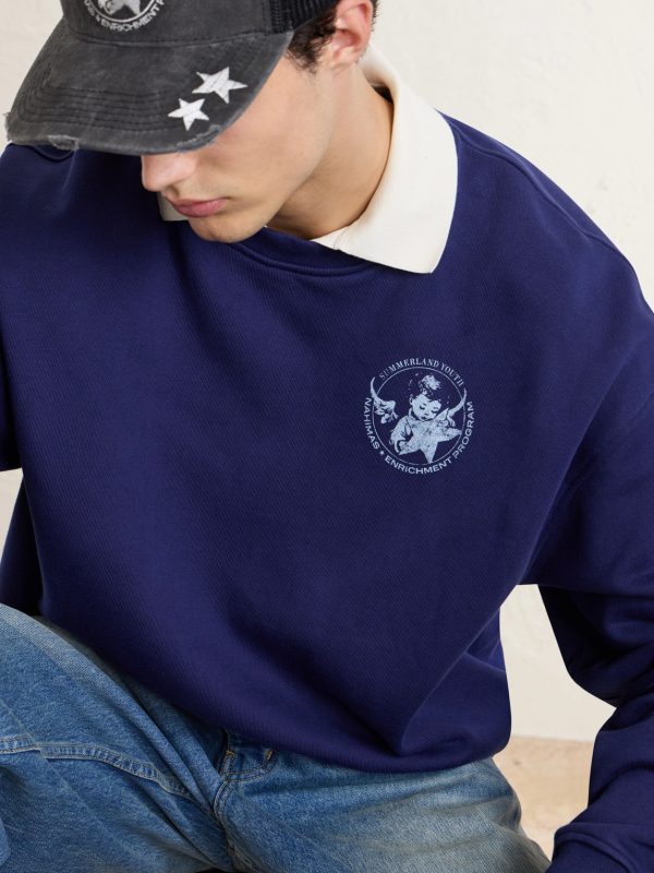 Youth Enrichment Logo-Print Cotton-Jersey Sweatshirt - CU