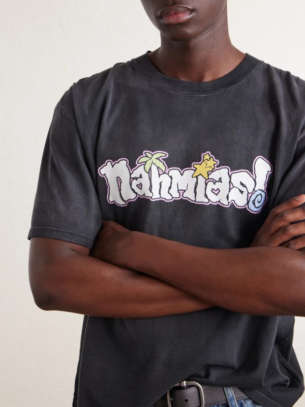 Boardwalk Logo-Print Cotton-Jersey T-Shirt - E2 Boardwalk Logo-Print Cotton-Jersey T-Shirt - E2