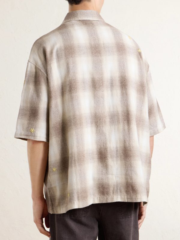 Checked Cotton-Flannel Shirt - BK Checked Cotton-Flannel Shirt - BK