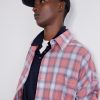 Youth Enrichment Embroidered Distressed Cotton and Mesh Trucker Cap - FR Youth Enrichment Embroidered Distressed Cotton and Mesh Trucker Cap - FR