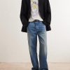 Wide-Leg Jeans - OU